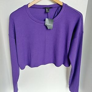 Forever 21 crop-top sweater